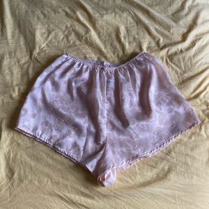 sheer lounge shorts